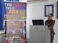 Snezana S Milojevic predsednica ILCO Srbije udruzenja u do mu zdravlja Cukarica