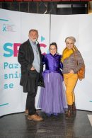Gorica Djokic predsednica Udruzenja,,Progovori,, Snezana Milojevic-Trivun predsednica UdruZENJA ILCO Srbije Dragan Trivun predsednik Udrr, ILCO-STOMA R.Srpska